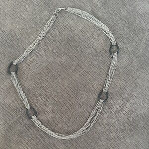 Elegant Silver Chain Necklace